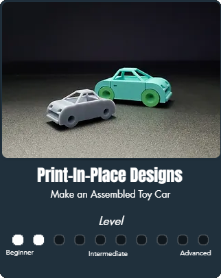 Print-In-Place Designs